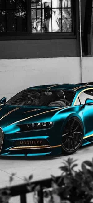 iPhone Xs Bugatti बैकग्राउंड — गैलेक्सी S25 अल्ट्रा वॉलपेपर