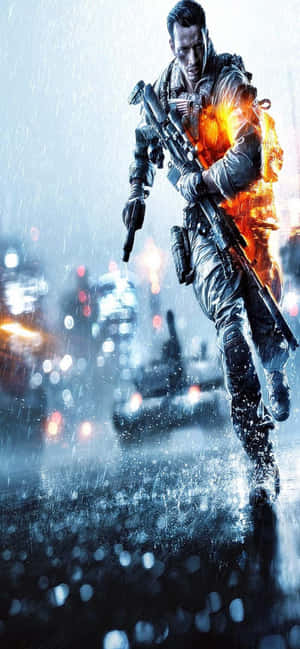 Iphone Xs Max Battlefield 4 बैकग्राउंड — IQOO Z10R वॉलपेपर