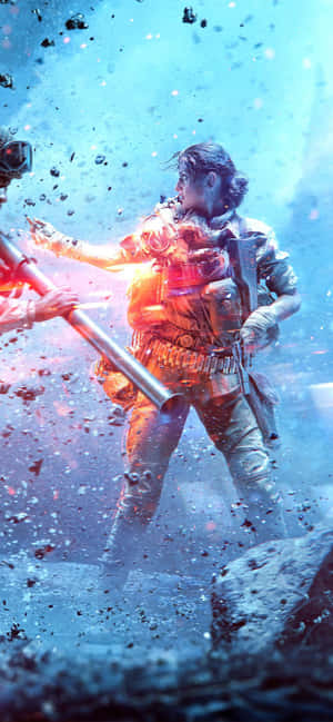 Hd Battlefield V Background — Realme GT 7T वॉलपेपर