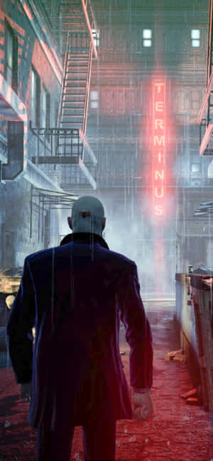 Iphone X Hitman Absolution बैकग्राउंड — पोको सी95 प्रो वॉलपेपर