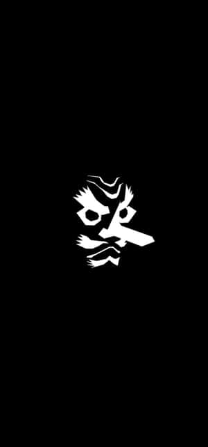 एमोलेड बैकग्राउंड — 데몬 슬레이어 마스크 वॉलपेपर