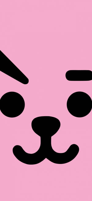 कुकी BT21 पूरा चेहरा वॉलपेपर — आईफोन 16ई वॉलपेपर