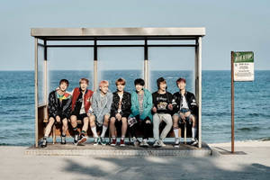 कूल BTS लैपटॉप स्प्रिंग डे