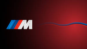 ग्रेडिएंट लाल BMW M लोगो — BMW वॉलपेपर