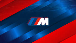 चमकीला लाल नीला BMW M लोगो — BMW वॉलपेपर