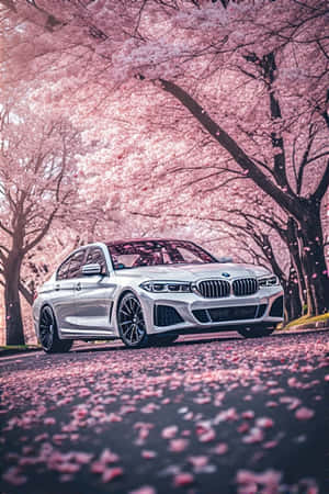 BMW, चेरी ब्लॉसम, वसंत, सौंदर्यपूर्ण, कार वॉलपेपर, पुष्प, शांतिपूर्ण, शांत, प्रकृति, लक्जरी कार — सौंदर्यपूर्ण वॉलपेपर