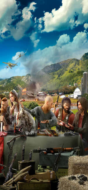 iPhone X Far Cry 3 बैकग्राउंड — नुबिया A76 वॉलपेपर