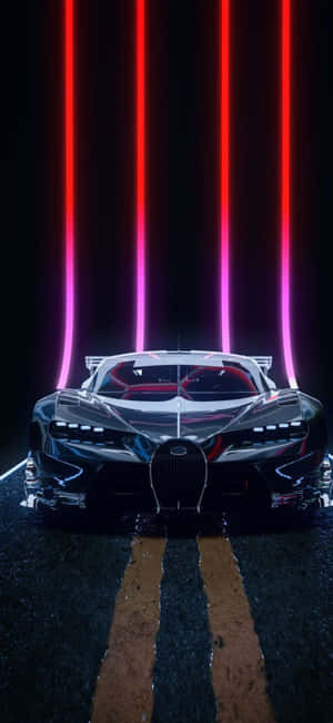 iPhone Xs Bugatti बैकग्राउंड — आईफोन 14 प्लस वॉलपेपर