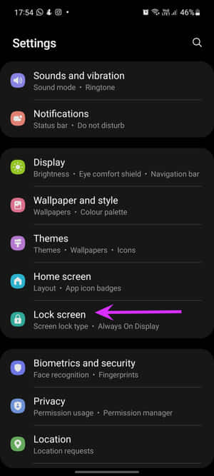 मुश्किल लॉक स्क्रीन — ZTE Axon 60 Lite वॉलपेपर
