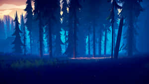 Among Trees — अंधेरा जंगल वॉलपेपर