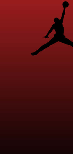 Red Jordan — आईफोन 16 प्रो मैक्स वॉलपेपर
