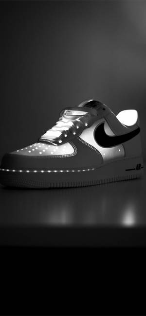 जली हुई Nike iPhone सादा — आईफोन 16 प्रो मैक्स वॉलपेपर