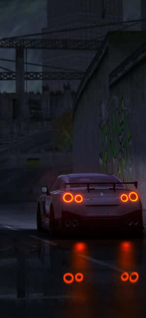 Nissan R35 Gtr तस्वीरें — IQOO Z10R वॉलपेपर