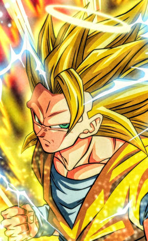 गोकू Ssj3 — पोको पैड C1 वॉलपेपर