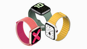तीन अलग-अलग एप्पल वॉच वॉलपेपर — Apple Watch वॉलपेपर