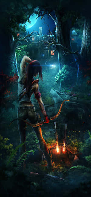 Iphone Xs Max Rise Of The Tomb Raider पृष्ठभूमि — आईफोन 13 प्रो वॉलपेपर