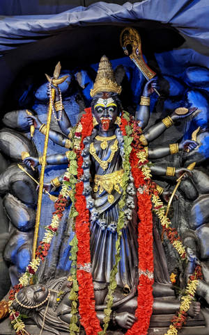 देवी काली लाल माला — 荣耀 Pad 20 Pro वॉलपेपर