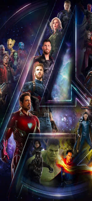 Iphone Xs Marvel's Avengers पृष्ठभूमि — 荣耀 Play11 वॉलपेपर