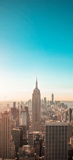 Iphone Xs Ny City Background — मोटोरोला एज 70 वॉलपेपर