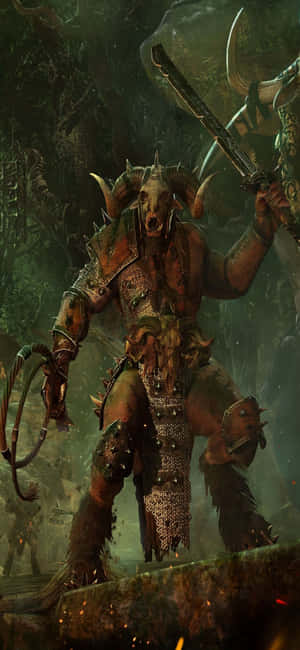 iPhone X Total War Warhammer बैकग्राउंड — गैलेक्सी S25 अल्ट्रा वॉलपेपर