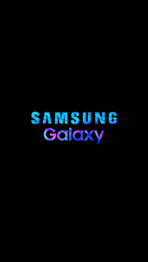 नीले और बैंगनी रंग का Samsung Galaxy लोगो — गैलेक्सी फोन वॉलपेपर