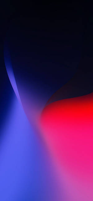 कुंडलित अमूर्त नीले और लाल तलों वाला iPhone XR वॉलपेपर — आईफोन एक्सआर वॉलपेपर