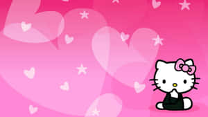 हैलो किट्टी बैकग्राउंड — हैलो किटी एस्थेटिक वॉलपेपर