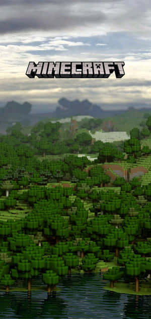 Pixel 3xl Minecraft बैकग्राउंड — IQOO Z11x वॉलपेपर