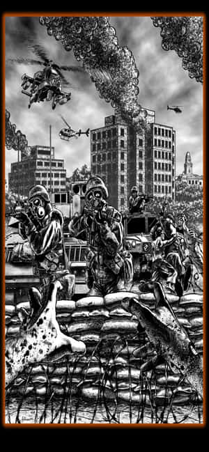 iPhone Xs Max World War Z बैकग्राउंड — आईफोन 16 प्रो वॉलपेपर