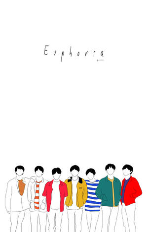 प्यारा कार्टून बीटीएस फोन थीम — हुआवेई मेटपैड प्रो 12 (2026) वॉलपेपर