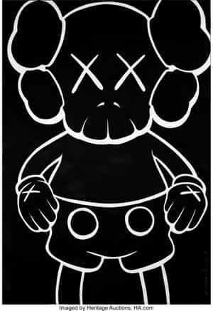 Kaws चित्र — iPad Pro M4 वॉलपेपर