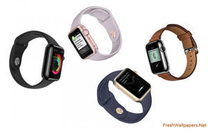 एप्पल वॉच विभिन्न रंग चयन वॉलपेपर — Apple Watch वॉलपेपर