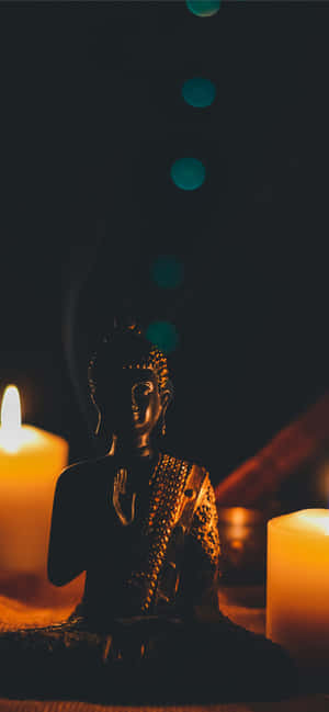 बुद्ध पृष्ठभूमि — मोटोरोला एज 70 फ्यूजन वॉलपेपर