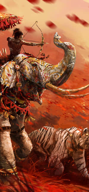 Iphone Xs Max Far Cry 4 Background — 1170x2532 वॉलपेपर