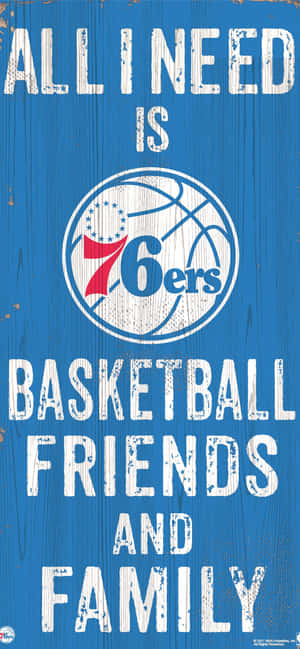 76ers आईफोन — गैलेक्सी A55 वॉलपेपर