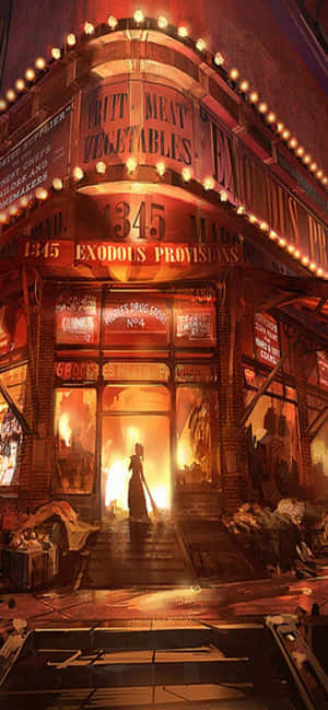 iPhone Xs Max Bioshock Infinite बैकग्राउंड — आईक्यूओओ नियो वॉलपेपर