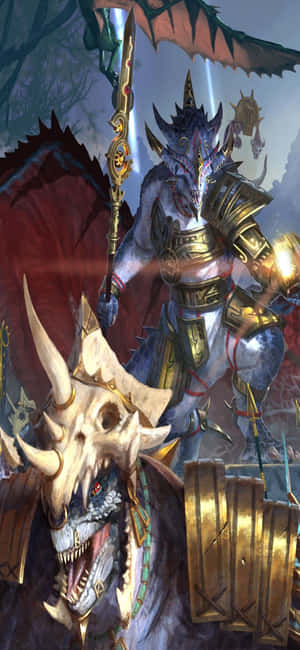 iPhone X Total War Warhammer पृष्ठभूमि — Vivo S60 वॉलपेपर