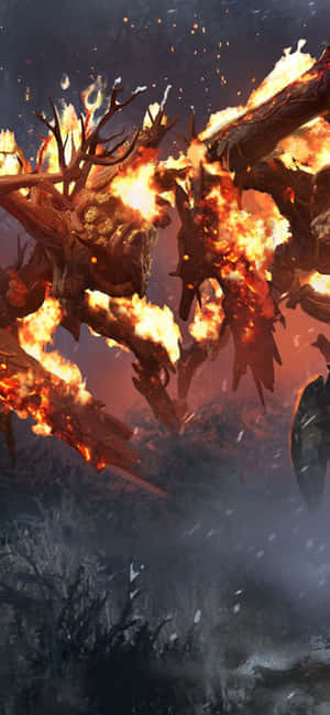 iPhone Xs Max Total War Attila पृष्ठभूमि — IQOO Z10 Lite वॉलपेपर