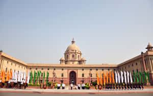 राष्ट्रपति भवन भारत राष्ट्रपति भवन झंडे