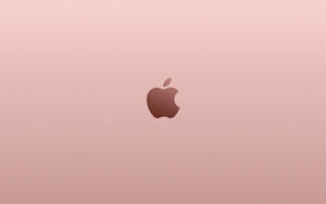 iPhone लोगो एस्थेटिक मैक — iPhone गुलाबी सौंदर्य वॉलपेपर