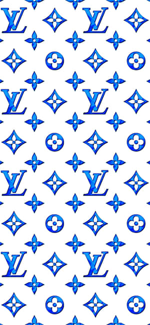 लुई वुइटन ब्लू — Vivo Y31t वॉलपेपर