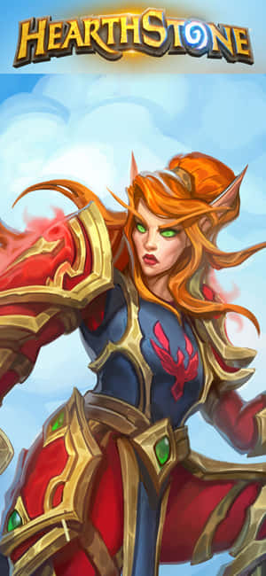Iphone Xs Hearthstone बैकग्राउंड — वीवो T5x वॉलपेपर