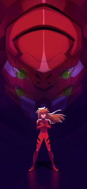 Evangelion फोन — गैलेक्सी A27 वॉलपेपर