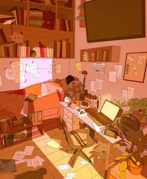 एनीमे कमरे की तस्वीरें — एनीमे कमरा वॉलपेपर