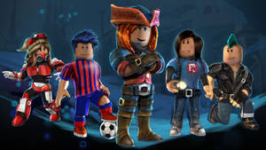 Roblox में अवतार डिज़ाइन का अद्भुत और अनोखा 3D वॉलपेपर।