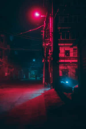 नियॉन लाल सौंदर्य — नीयन लाल सौंदर्य वॉलपेपर