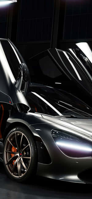 Iphone Xs Mclaren 720s बैकग्राउंड — गैलेक्सी S22 अल्ट्रा वॉलपेपर