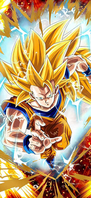 शानदार Dragon Ball Z — मोटोरोला एज 70 फ्यूजन वॉलपेपर