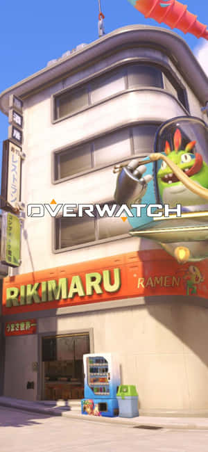 iPhone X Overwatch बैकग्राउंड — Huawei Enjoy 90 Pro Max वॉलपेपर