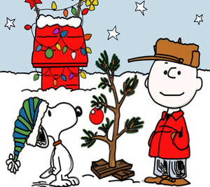 स्नूपी क्रिसमस सितारे वॉलपेपर — Snoopy क्रिसमस वॉलपेपर